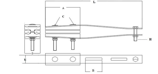 Kẹp ngừng cáp ABC